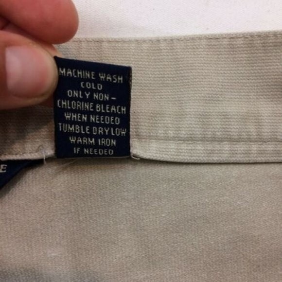 Vintage American Eagle Outfitters Pants Corduroy Flared Size 6 Beige Y2k - Picture 4 of 12